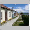 Puerto Natales - Häuser im Stadtzentrum an der Manuel Bulnes Straße