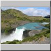 Torres del Paine NP - Salto Grando Wasserfall