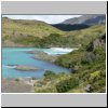 Torres del Paine NP - am Salto Grando Wasserfall