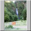 unterwegs auf der Carretera Austral am Rio Simpson entlang (zwischen Coihaique und Puerto Aisen), ein Wasserfall