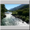 unterwegs auf der Carretera Austral nördlich von Puerto Aisen, Rio Manihuales