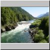 unterwegs auf der Carretera Austral nördlich von Puerto Aisen, Rio Manihuales