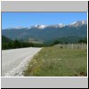 unterwegs auf der Carretera Austral zwischen Puerto Aisen und Puyuhuapi, Landschaft am Wegesrand