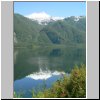 unterwegs auf der Carretera Austral zwischen Puerto Aisen und Puyuhuapi, Landschaft am Lago Torres