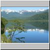 unterwegs auf der Carretera Austral zwischen Puerto Aisen und Puyuhuapi, Landschaft am Lago Torres