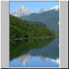 unterwegs auf der Carretera Austral zwischen Puerto Aisen und Puyuhuapi, Landschaft am Lago Torres