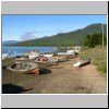 Puyuhuapi am Ende eines Pazifikfjordes an der Carretera Austral