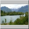 unterwegs auf der Carretera Austral zwischen Puyuhuapi und Chaiten - Rio Yelcho