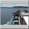 Fährenüberfahrt zur Insel Chiloé - Ostküste der Insel