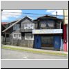 Ancud, Insel Chiloé - Holzschindel-Häuser im Zentrum