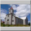 Ancud, Insel Chiloé - alte Holzschindel-Kirche