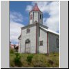 Ancud, Insel Chiloé - alte Holzschindel-Kirche