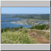 Insel Chiloé - Blick auf die Landschaft bei Ancud von einem Aussichtshügel am Rande der Stadt