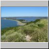 Insel Chiloé - Blick auf die Landschaft bei Ancud von einem Aussichtshügel am Rande der Stadt