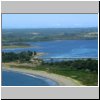 Insel Chiloé - Blick auf die Landschaft bei Ancud von einem Aussichtshügel am Rande der Stadt