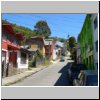 Puerto Montt - eine Straße im Stadtteil Angelmo