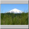 unterwegs nach Pucon  Blick auf den Vulkan Villarrica