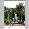 Temuco  Denkmal der Araukaner auf der Plaza de Armas