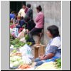 Temuco  auf dem Obst- und Gemüsemarkt, Indios