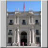 Santiago de Chile  der Präsidentenpalast Palacio de la Moneda