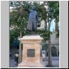 Santiago de Chile  ein Denkmal von ehemaligen Präsidenten J. A. Rodriguez auf der Plaza de la Contitution