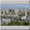 Santiago de Chile  Aussichtshügel Cerro Santa Lucia, Blick auf die Stadt