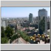 Santiago de Chile  Aussichtshügel Cerro Santa Lucia, Blick auf die Stadt