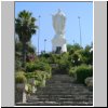 Santiago de Chile  Marienstatue auf dem Gipfel des Cerro San Cristobal