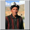 typische Kopfbedeckung, Kichi-Karakol, Kirgisistan