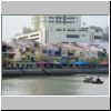 Häuser am Boat Quay und Singapore River