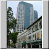 Chinatown - alte und moderne Bebauung an der Telok Ayer Street