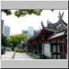 Chinatown - taoistischer Thian Hock Keng Tempel an der Telok Ayer Street