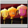 Chinatown - chin. Hokkien-Tempel Tan Si Chong Su, bunte Lampions
