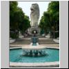Sentosa-Insel - Musical Fountail und der Merlion