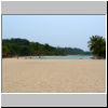 Sentosa-Insel - künstlicher Strand Palawan Beach