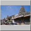 Colombo - drei Hindu-Tempel an der Sea Street im Stadtteil Pettah, von links: Ganeshan Temple,  Old Kathiresan Temple und New Kathiresan Temple