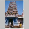 Colombo - Eingang zum Hindu-Tempel Ganeshan-Temple an der Sea Street