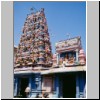 Colombo - Eingang zum Hindu-Tempel Ganeshan-Temple an der Sea Street