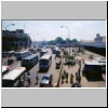 Colombo - Straße vor dem Hauptbahnhof Colombo Fort Station