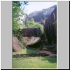 Sigiriya - Felshöhlen an der Westseite des Sigiriya-Felsens