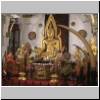 Kandy - ein Buddha-Altar im Zahntempel