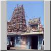 Colombo - Eingang zum Hindu-Tempel Ganeshan-Temple an der Sea Street