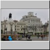 Lima - Plaza San Martin mit dem Denkmal dieses Unabhängigkeitskämpfers