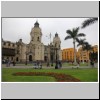Lima - Kathedrale am Plaza de Armas