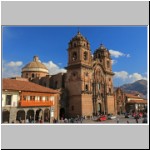 Jesuitenkirche Iglesia de La Compania de Jesus am Plaza de Armas, Cusco