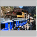 Bahnstation in Ollantaytambo