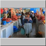 in der Markthalle Mercado San Pedro, Cusco