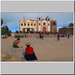Rathaus in Llachon, Capachica-Halbinsel am Titicaca-See