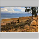 auf der Capachica-Halbinsel, im Hintergrund Titicaca-See