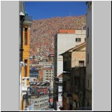 dichte Bebauung in La Paz, Bolivien